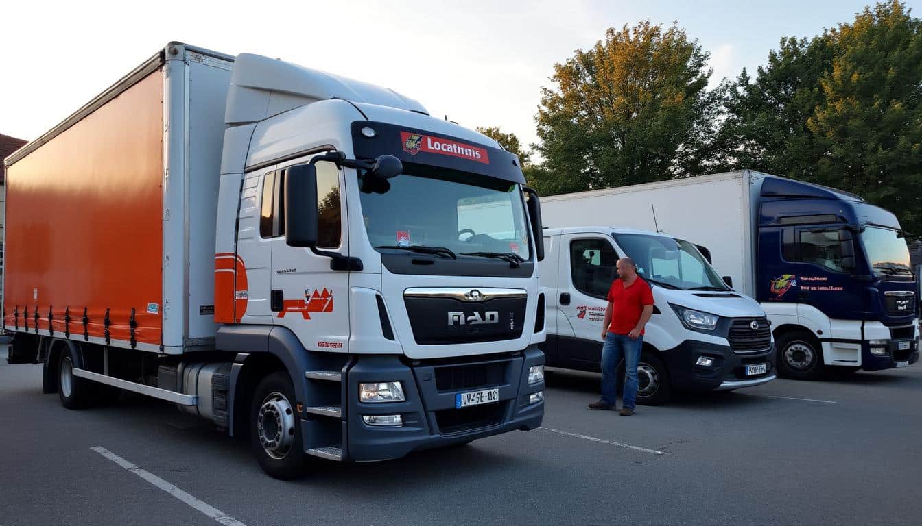 Illustration: Quels types de camions et utilitaires peut-on louer à Dijon ?