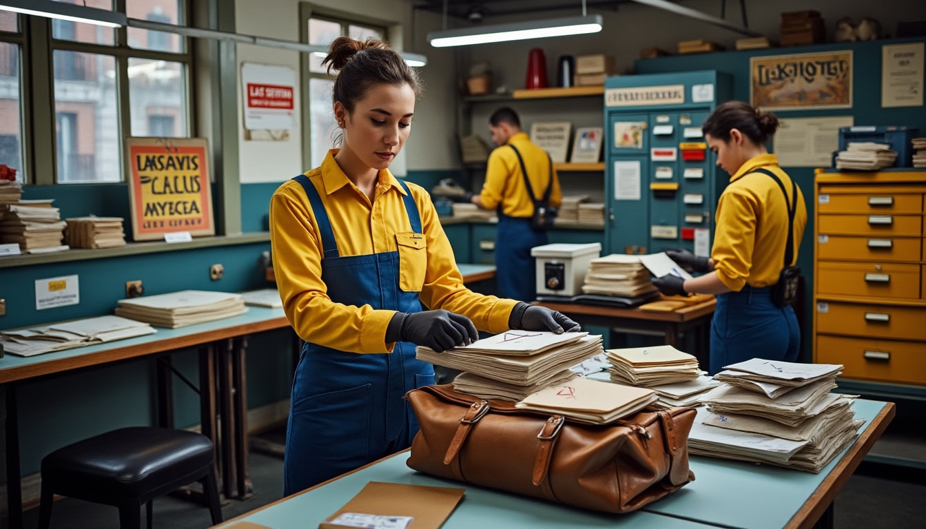 Illustration: Découvrir l’histoire et le rôle de La Poste dans la gestion du courrier