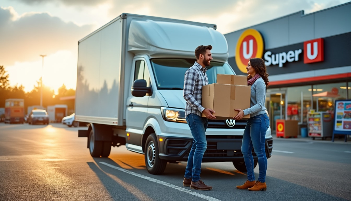 Super U location de camionnette : tout savoir pour bien louer