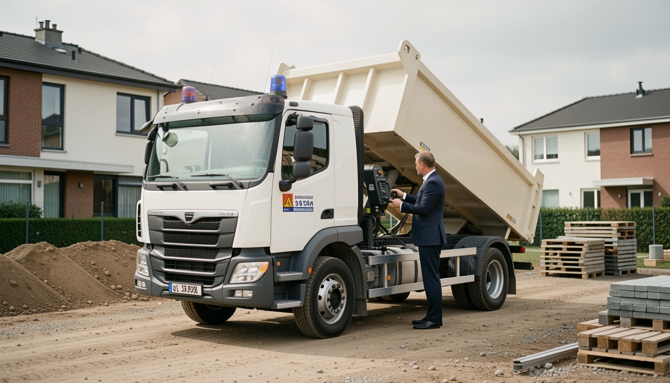 Location d’un camion benne 3,5 t : bien la choisir