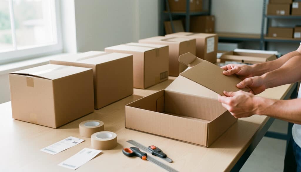 Choisir le bon carton d’expédition selon vos besoins