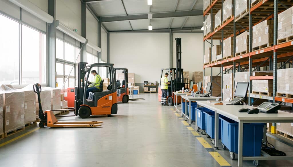 Équipements logistiques : bien choisir pour l’entrepôt