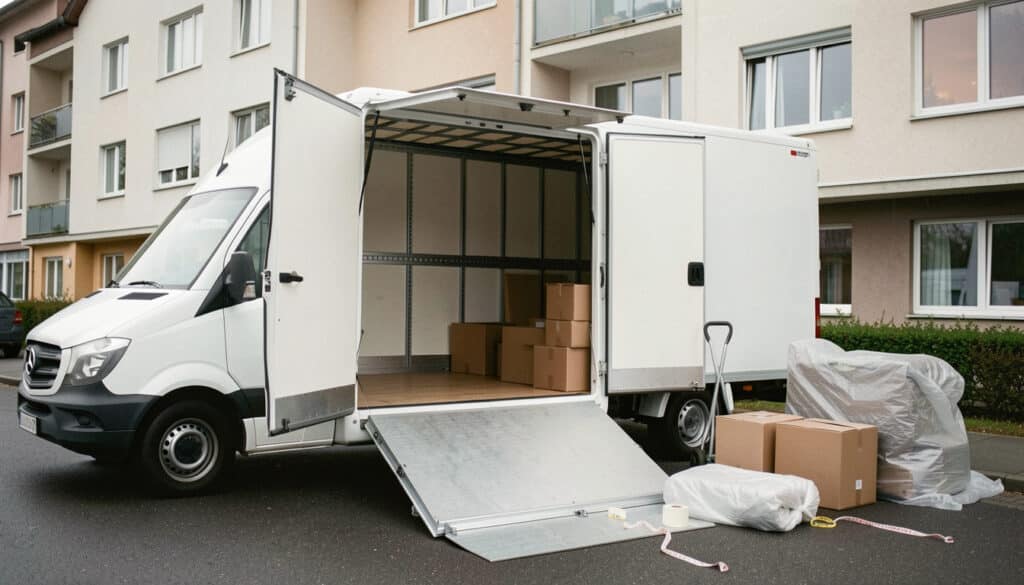 Camion de 20 m³ : volume, chargement et location