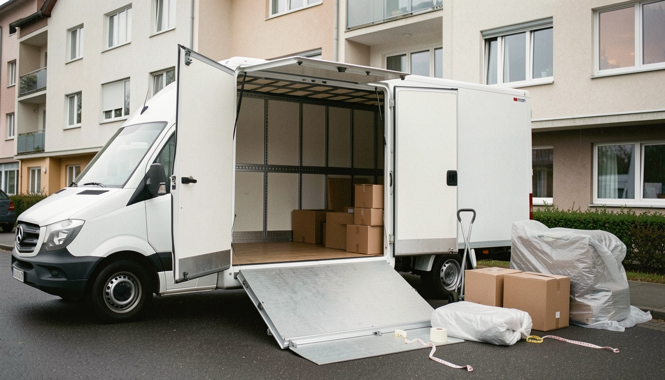 Camion de 20 m³ : volume, chargement et location