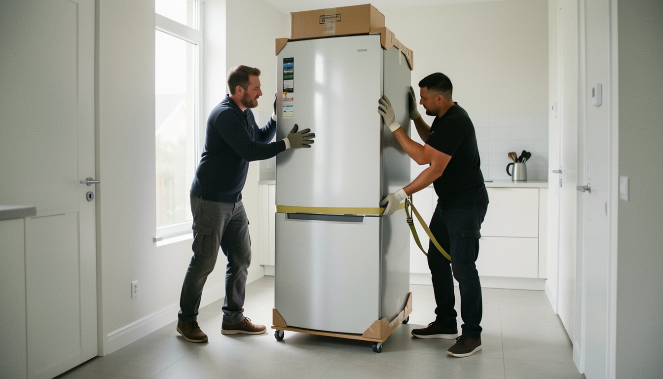 Comment déplacer un frigo sans l’abîmer ni le coucher