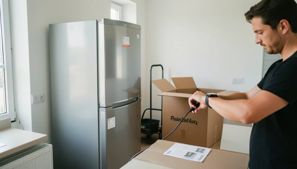 Quand rebrancher un frigo après un transport ?